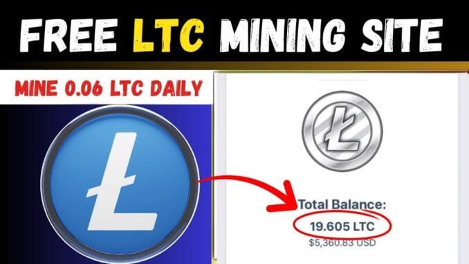 Free LTC Mining Website 2026 🤑 | Crypto Cloud Mining | Crypto Mining Platform | Crypto