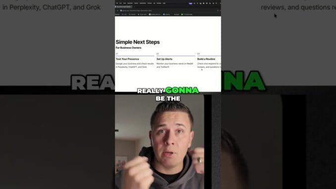 Test Your AI Presence: Business Owner's Guide #shorts