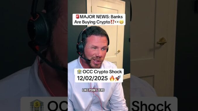BANKS CAN NOW HOLD XRP?!🏦 OcCCrypto Shock 👀🚀