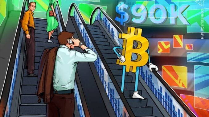 Bitcoin Failure At $90K Driven By Reduced Fed Rate Cut Odds