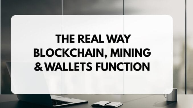 Crypto for Beginners The REAL Way Blockchain, Mining & Wallets Function
