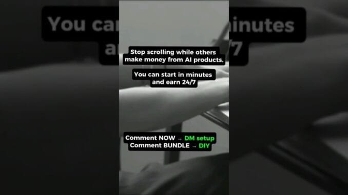 HOW TO MAKE MONEY Selling AI Digital Products (Beginner Tutorial 2025)#shorts