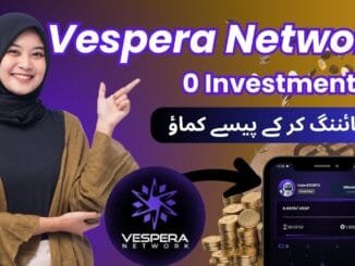 Vespera Network Free Mining App Full Guide | Vespera Network Token Price & Listing #VesperaNetwork