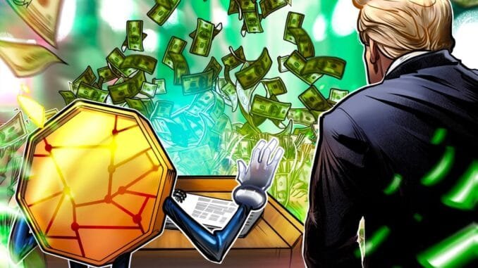 Crypto Companies Contribute $21M to Trump PAC Ahead of US Crypto Companies Contribute $21M to Trump PAC Ahead of US Midterms