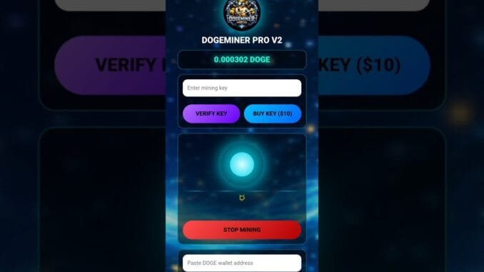 DogeCoin Mining App 2026 | Fastest Doge Mining App #dogemining #bitcoinmining #cryptomining #fyp