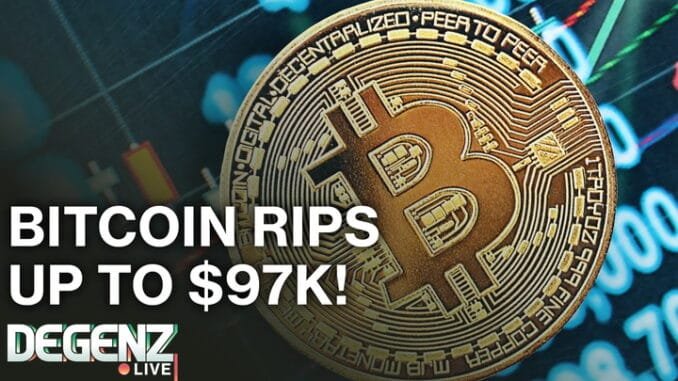Massive Coinbase News! Bitcoin Rips to $96,750! Football.Fun TGE Interview Massive Coinbase News! Bitcoin Rips to $96,750! Football.Fun TGE Interview with Founder!