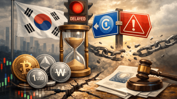 South Korea delays digital asset law as stablecoin oversight divides South Korea delays digital asset law as stablecoin oversight divides regulators