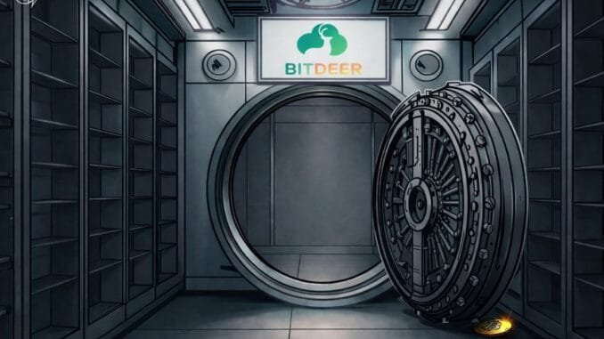 Bitcoin Miner Bitdeer Liquidates Entire BTC Treasury, Holdings Fall to Bitcoin Miner Bitdeer Liquidates Entire BTC Treasury, Holdings Fall to Zero