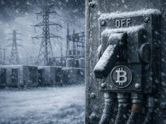 Bitcoin hashrate slumps as US miners curtail during winter storm