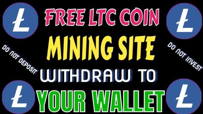 New Free LTC Mining Website 2026 – Mine Free Litecoin Without Investment
