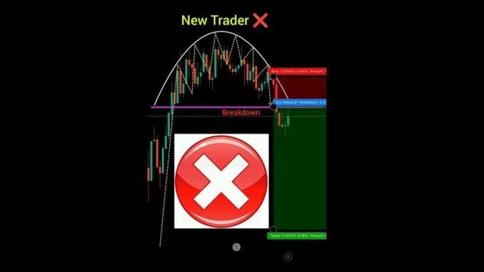 New trader vs professional trader perfect entry in trading shorts forex crypto pattern