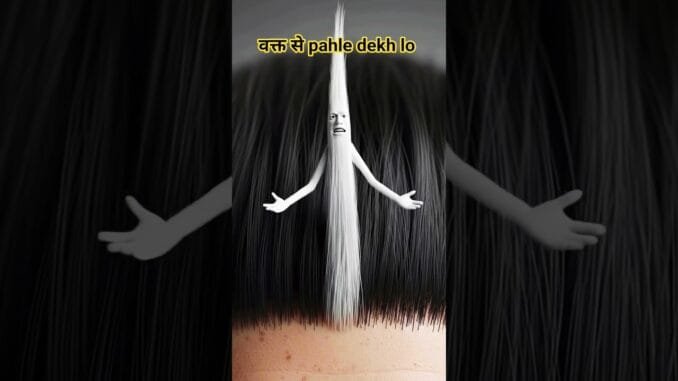 Reason for weak hair 😭😭 #shorts #shortsfeed #cartoon #ai #funny #news #live #trending #reels