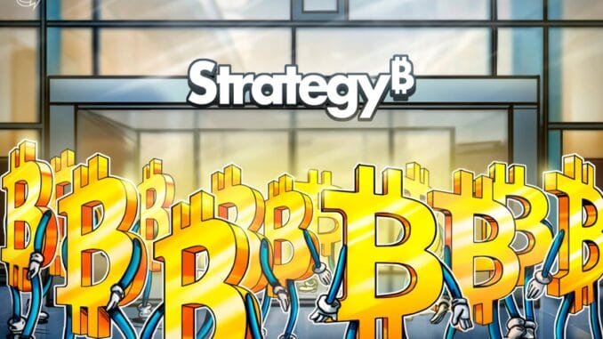 Strategy Acquires 592 BTC in 100th Bitcoin Purchase Strategy Acquires 592 BTC in 100th Bitcoin Purchase