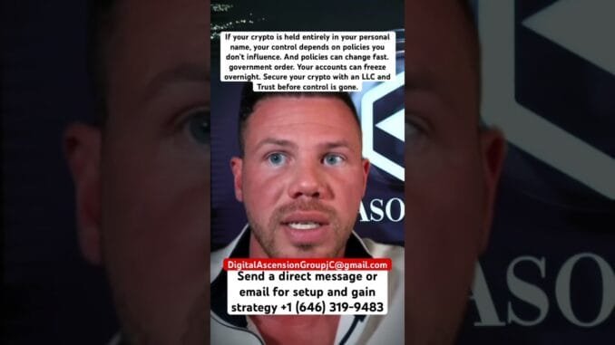 try and guide your crypto with LLC trust #llc#xrp#crypto#Investing