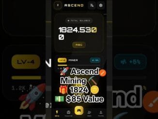 Ascend Mining App | New Free Mining Platform | Full Guide & Earnings Update 2026