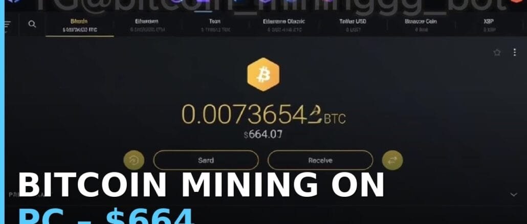 Bitcoin Mining on PC – $664 Earned from Home - Mining Guide