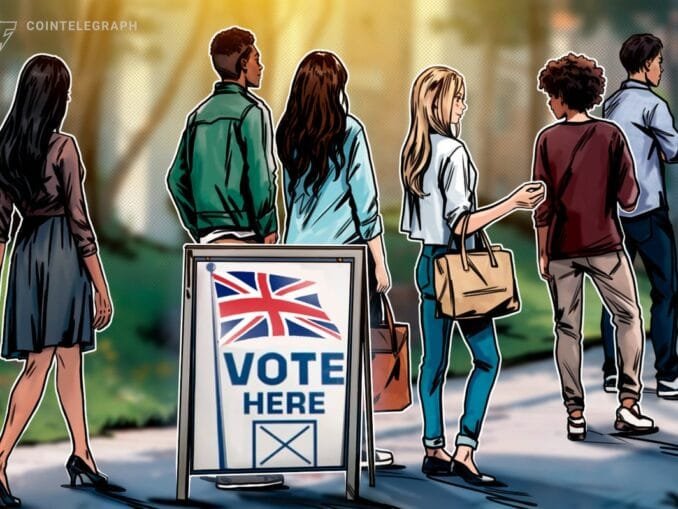 Crypto Gains Political Clout Among 80% of UK Young Voters
