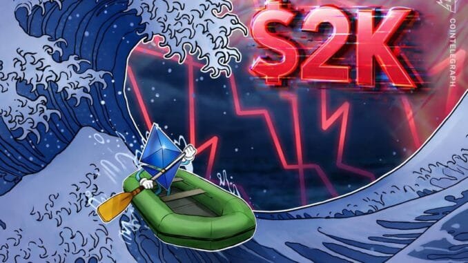 Ethereum Loses $2K as Traders Expect a Deeper Correction in Ethereum Loses $2K as Traders Expect a Deeper Correction in ETH Price