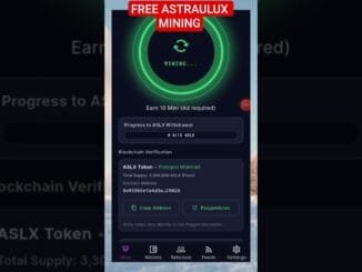Free Astraulux Cloud mining app full guide #shorts