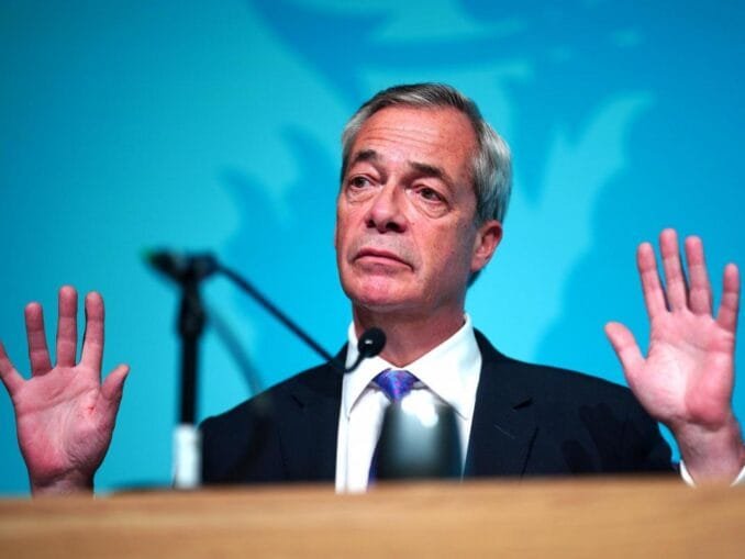 Nigel Farage Invests in UK Bitcoin Firm Led by Former Chancellor Kwasi Kwarteng