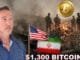 The US-Iran War Ended the $1,300 Bitcoin Secret.