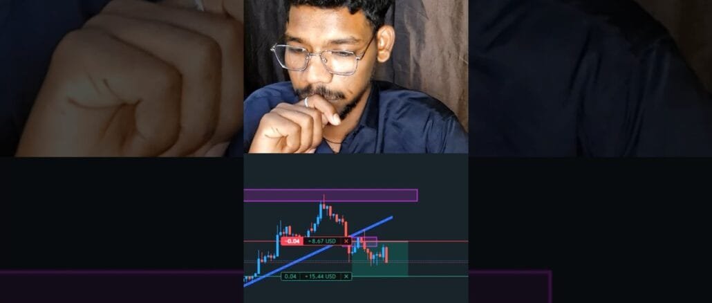 🙏btc 15$ profit🤑 trade line trade (trade line strategy)#crypto #forex #fvg #trading #youtubeshorts