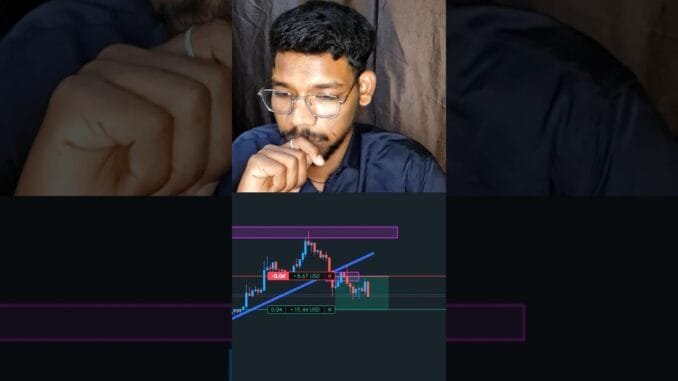 🙏btc 15$ profit🤑 trade line trade (trade line strategy)#crypto #forex #fvg #trading #youtubeshorts