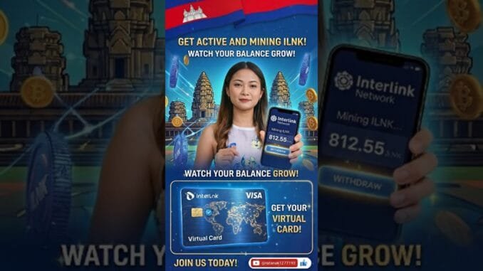 Boost Your Wealth with Interlink Network: Simple Crypto Mining & Virtual Card Guide!#shorts