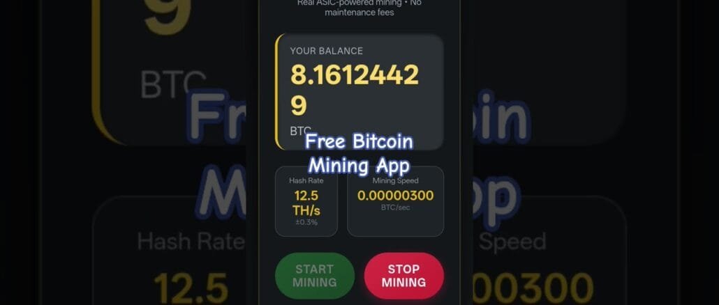 Free Bitcoin Mining App 2026 🔥 Earn BTC on Mobile | Crypto Mining App #bitcoin #crypto #btc #mining