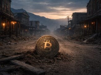 The Bitcoin network is currently a ghost town as price is being controlled elsewhere