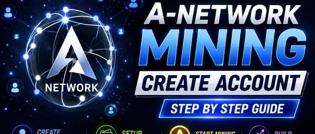 A-Network New Mining App Account Create | Step By Step Full Guide