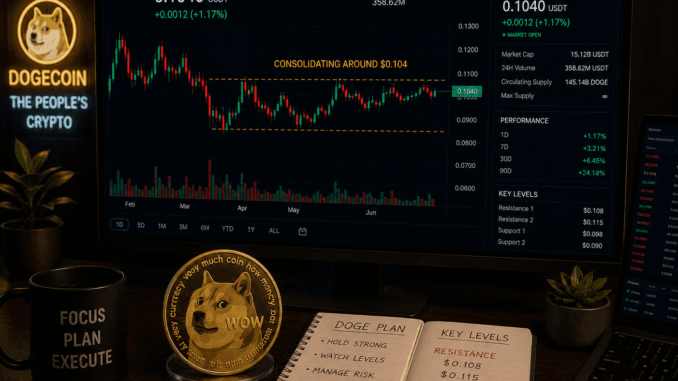 Dogecoin extends recovery as meme coins regain momentum Dogecoin has held the $0.102 support level.