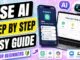How To Use AI Beginners, Step By Step Easy Guide