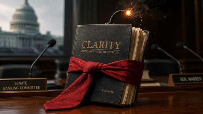 Next week’s CLARITY Act markup could fall apart over Trump family crypto ethics fight