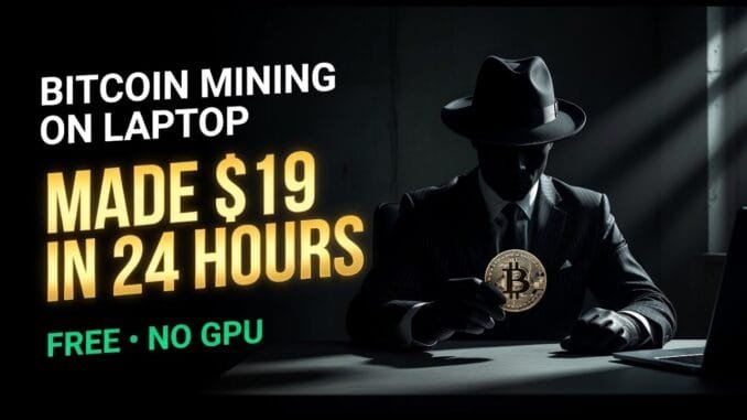 Set Up Your Own Bitcoin Miner in 2026 — Complete Guide to Mining on Your Laptop