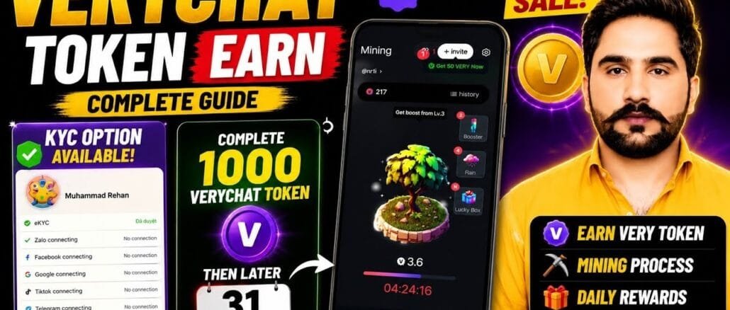🚀 VeryChat Token Earning Guide 2026