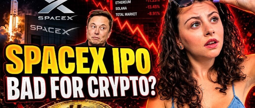 Bitcoin Crashes as SpaceX IPO Looms – Next Catalyst or Killer? LIVE News