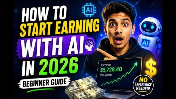 How to Start Earning with AI in 2026 (Beginner Guide) (Bangla)