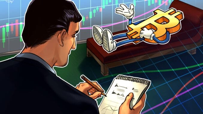 OG Bitcoin Selling Falls To 19-Month Low As New Bottom Cointelegraph