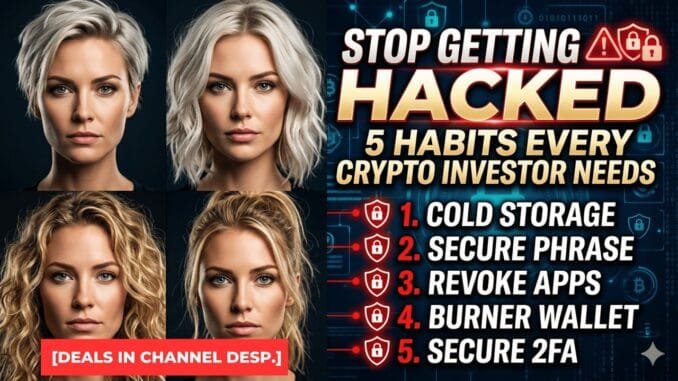 Stop Getting Hacked: 5 Habits Every Crypto Investor Needs (2026 Guide) [Crypto Deals In Desp.]