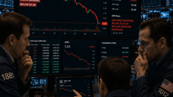 XRP struggles below key resistance amid geopolitical tensions