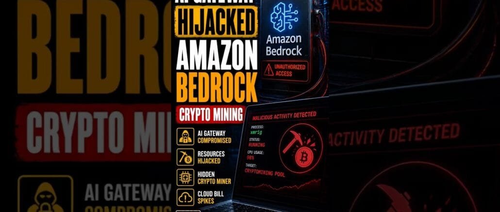Amazon Bedrock AI Gateway Hijacked for Cryptomining #tech #technews #news #cybersecurity