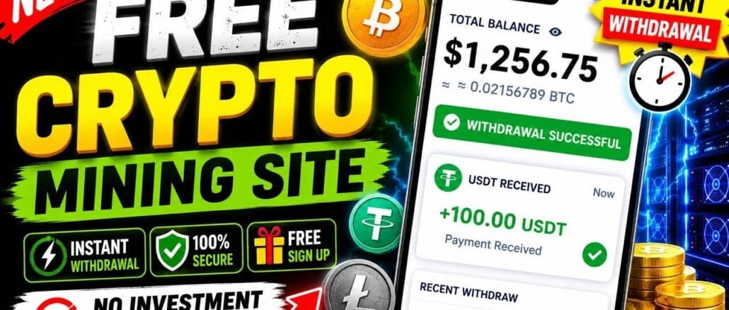 Best FREE Crypto Mining Website 2026 |Instant Withdrawal|Earn Bitcoin,USDT,Litecoin @KayaniG-hc2gr