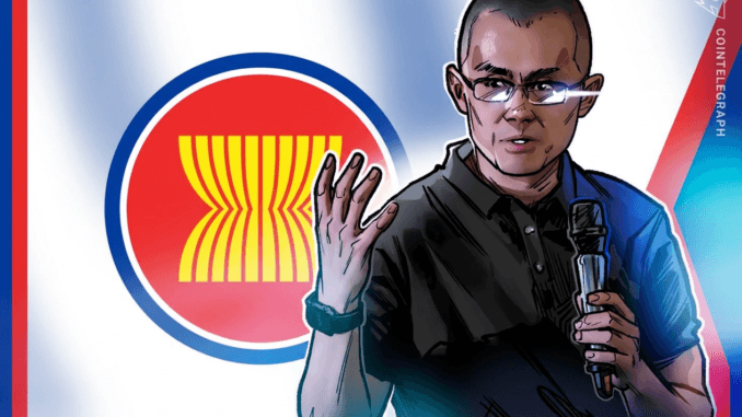 CZ Backs Crypto License Passporting Across ASEAN Cointelegraph