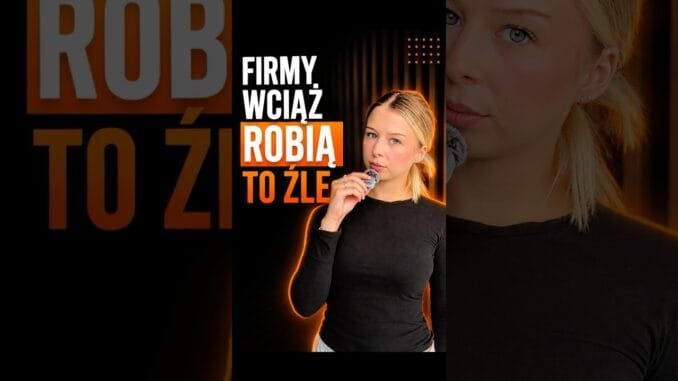 Firmy wciąż robią to źle.. #AI #News #Short #EdukacjaAI