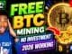 Free Bitcoin Mining Website 2026 | Mine BTC Without Investment