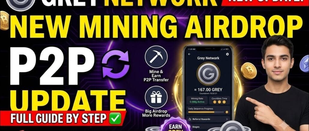 Free USDT on GREY NETWORK  Project  / Full  Guide on this  Airdrop project..( SURE &LEGIT) JOIN NOW