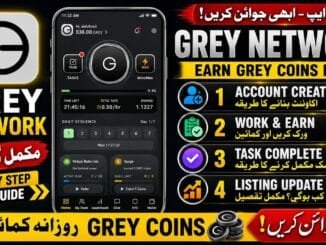 GREY Network Full Guide 2026 | Account Create Mining, Tasks & Listing Update | Earn GREY Coins Daily