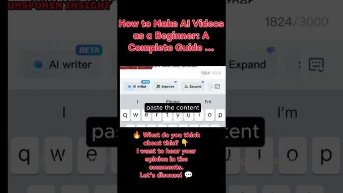 How to Make AI Videos as a Beginner: A Complete Guide ###