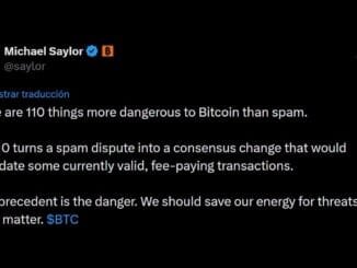 Michael Saylor Slams Bitcoin's Controversial Anti-Spam Fork